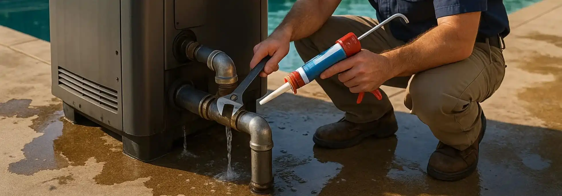  Pool Heater Leak Repair - HVAC Whitchurch-Stouffville