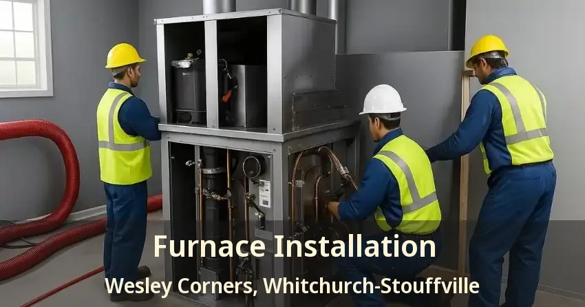 Furnace Installation Wesley Corners, Whitchurch-Stouffville - ON